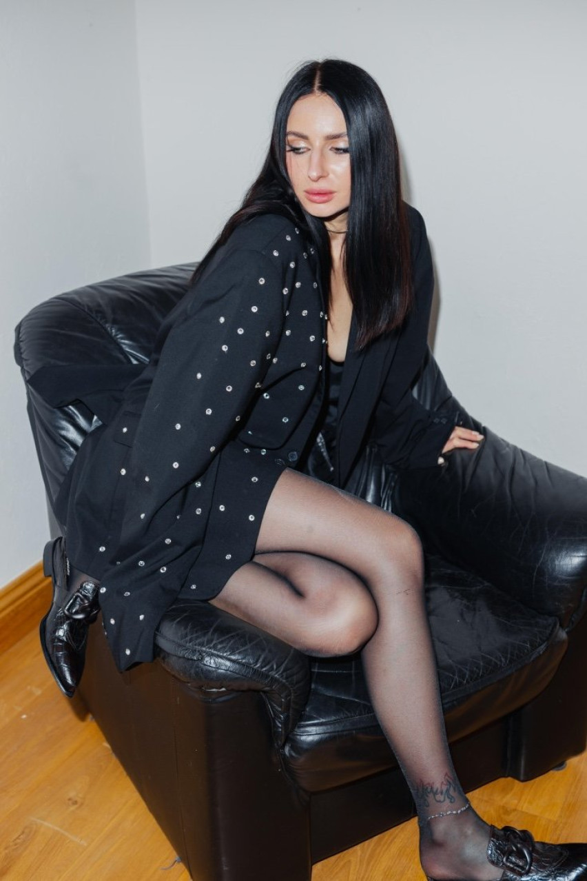 Черный жакет Shine JJSQUEE