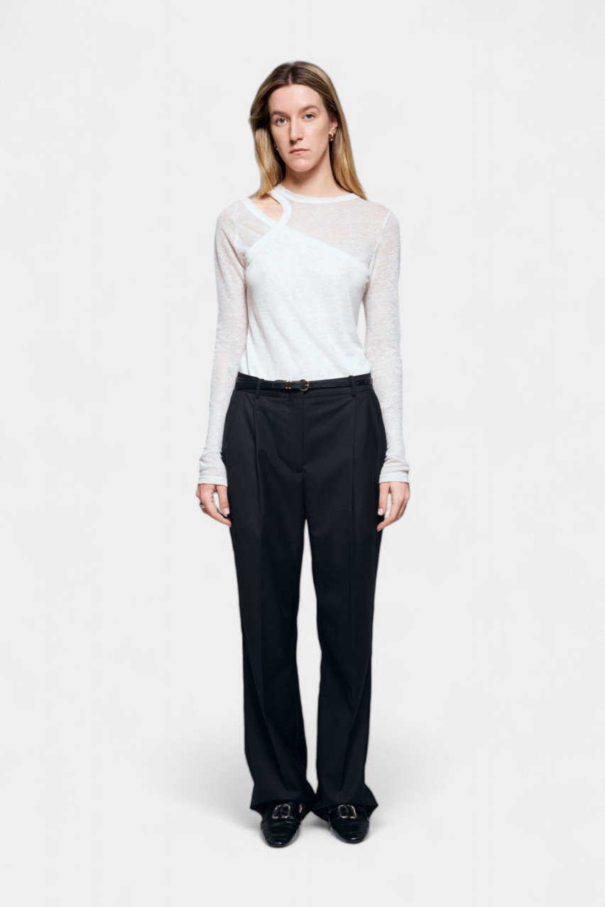 Чорні класичні штани зі стрілками 4103001 JUL