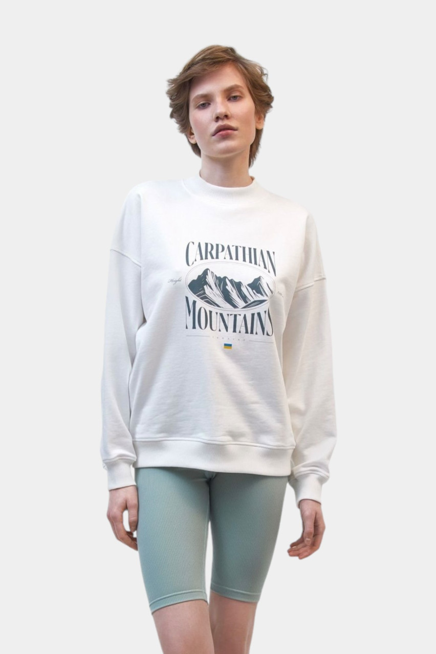 Молочний світшот «Carpathian Mountains» 3111011 JUL