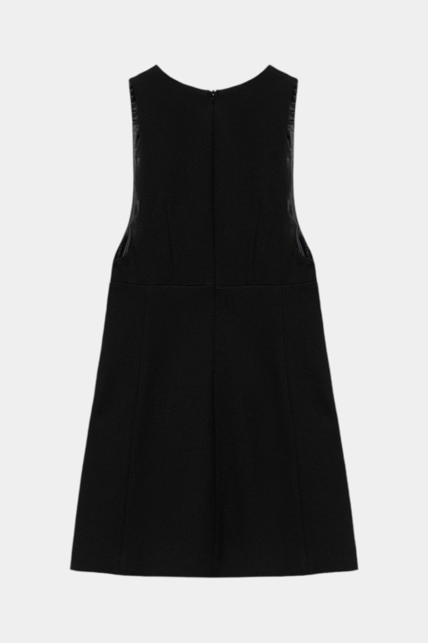 Чорний сарафан-міні 988101 JUL