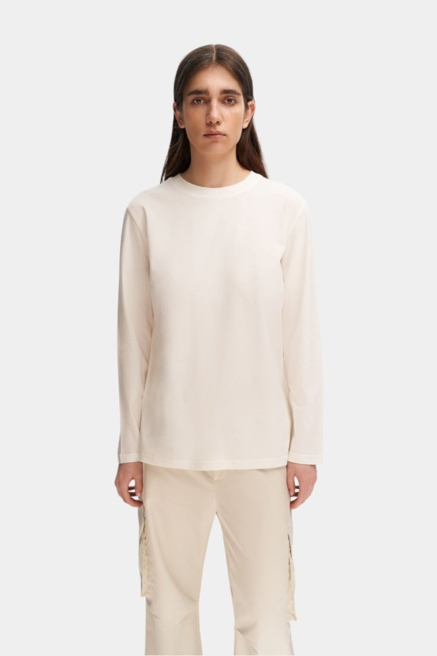 Молочный базовый лонгслив 352611 JUL