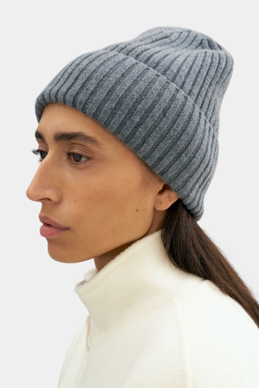 Сіра шапка 591202 JUL