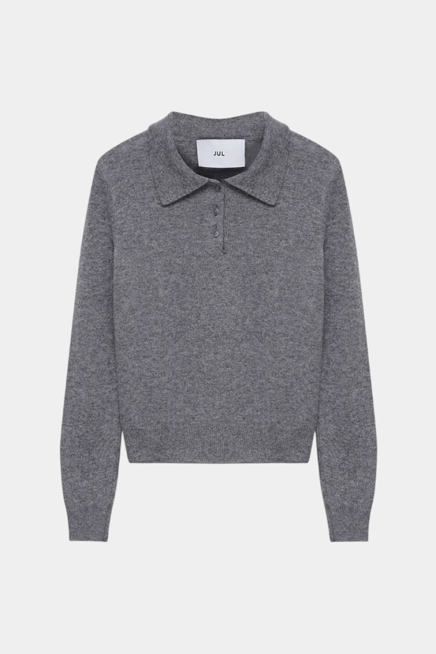 Сіре вовняне поло 3162913 JUL
