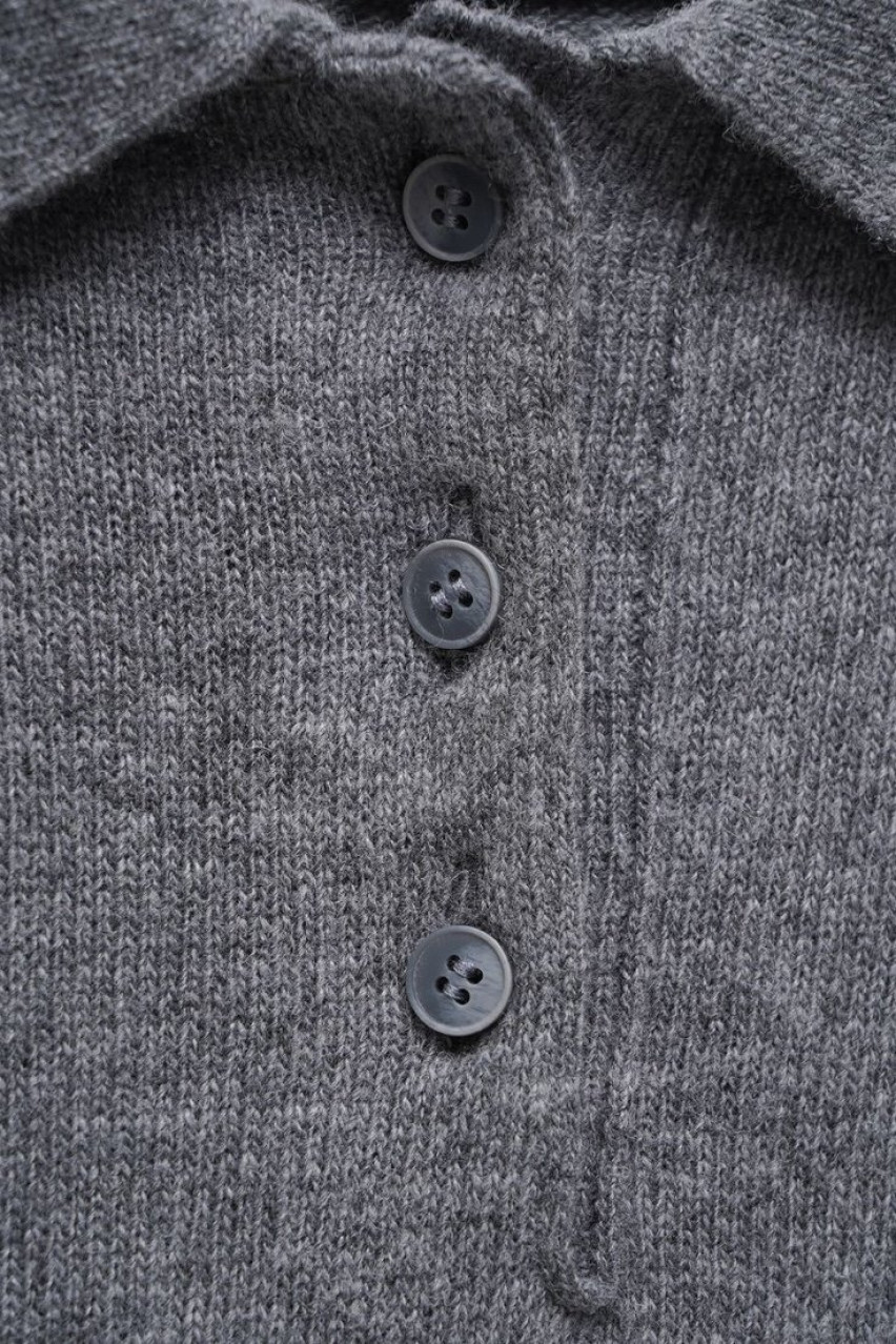 Сіре вовняне поло 3162913 JUL