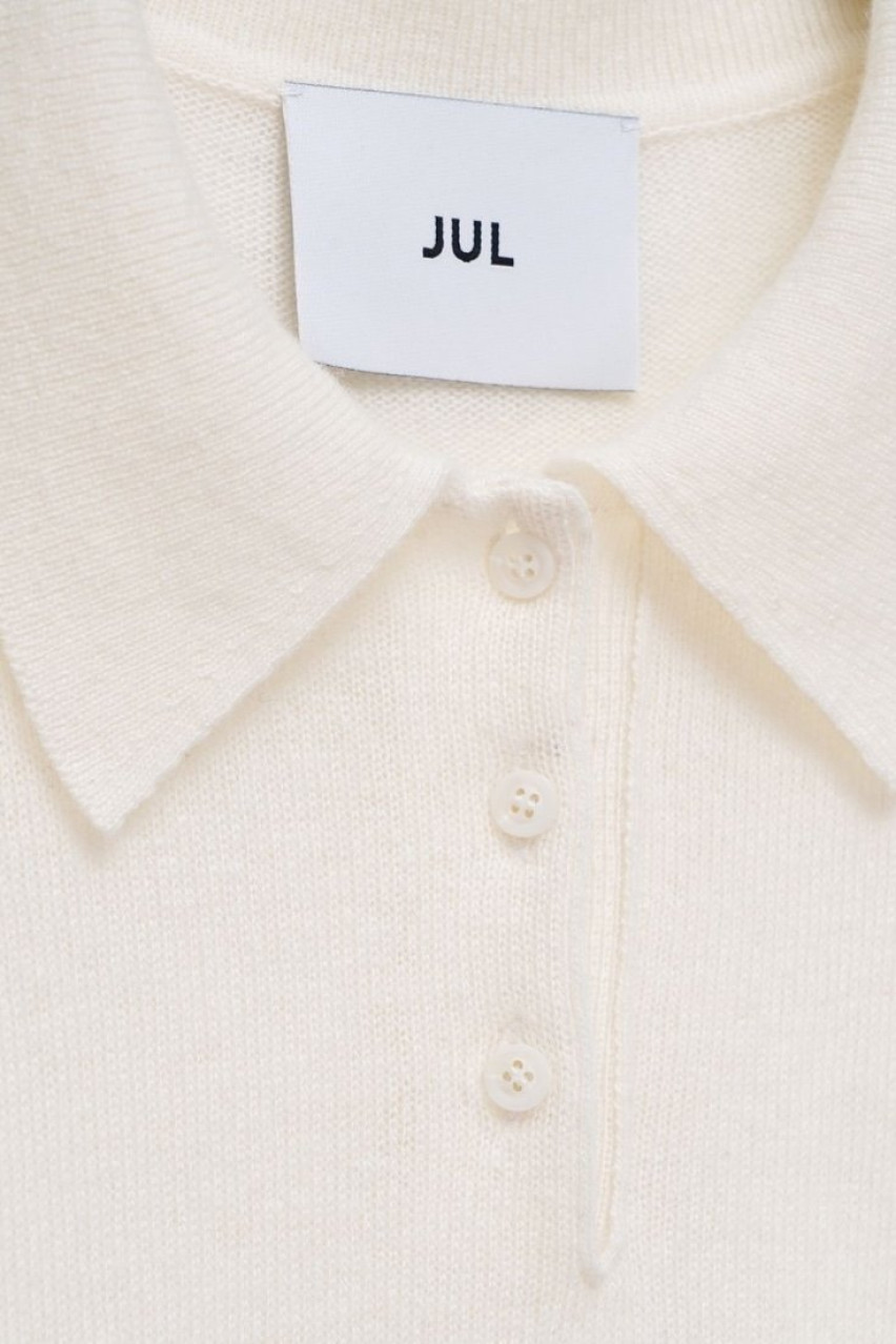 Молочное шерстяное поло 3162911 JUL