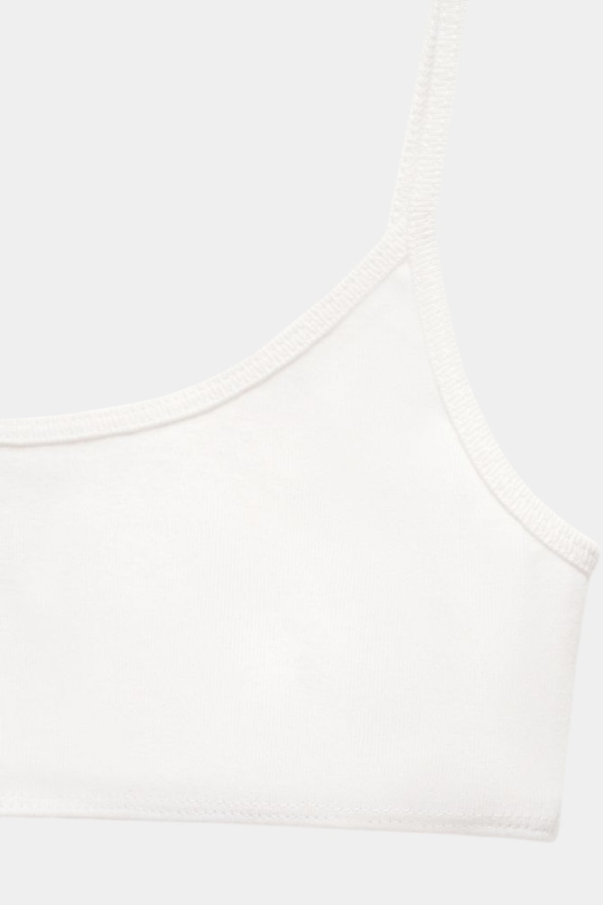 Молочний трикотажний топ 8153211 JUL
