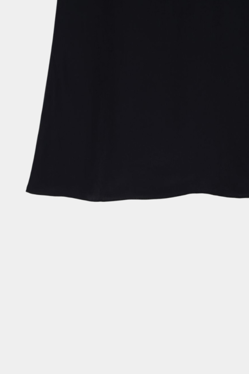 Черная майка из вискозы 8153901 JUL