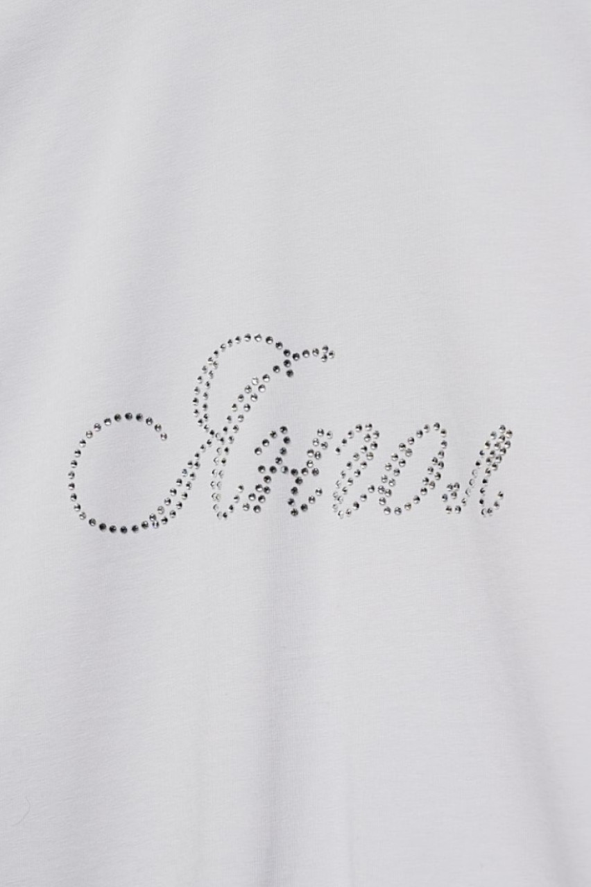 Білий оверсайз лонгслів «Янгол» 391712 JUL