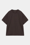 Коричнева оверсайз футболка Recycle
