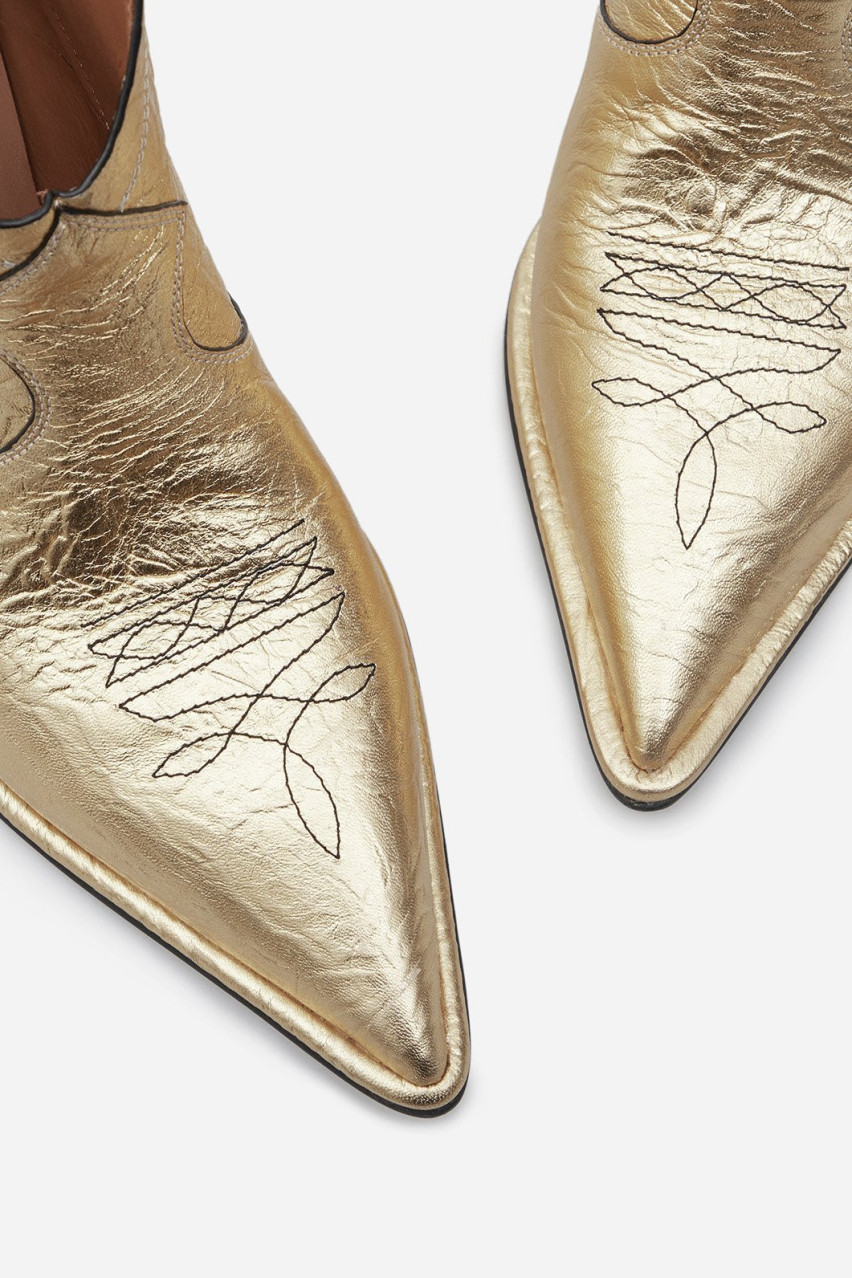 Золоті ковбойки Cherilyn Kachorovska