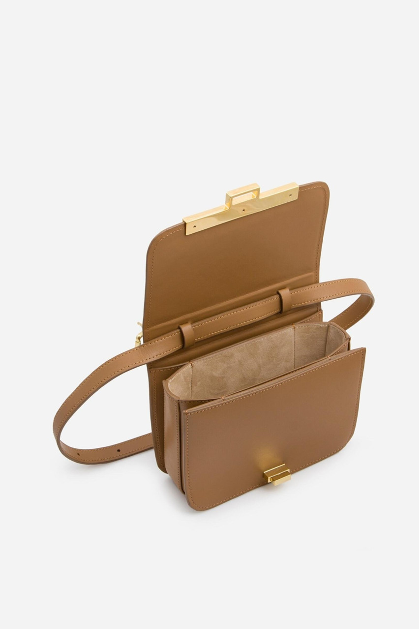 Коричневая сумка Kachorovska