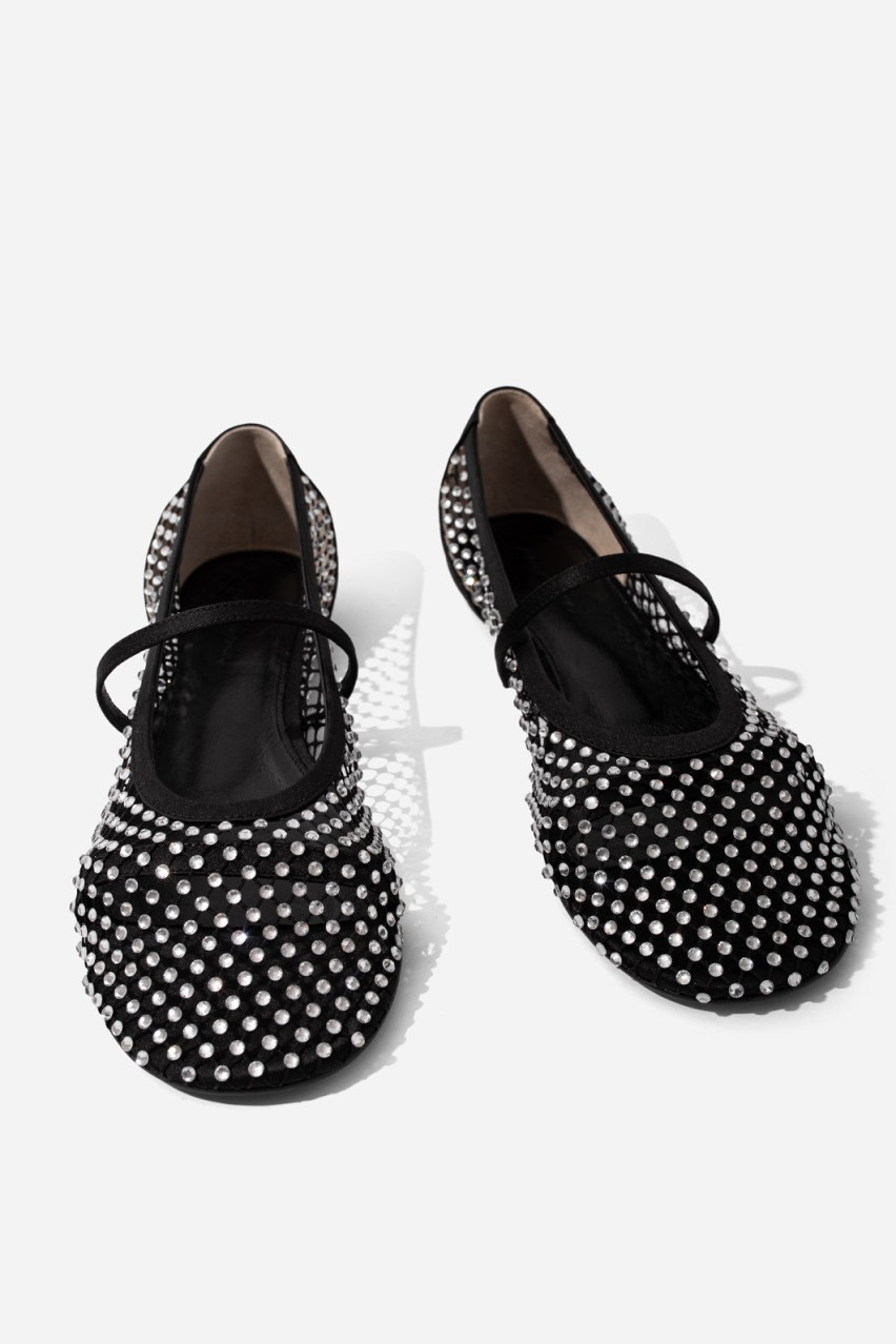 Чорні балетки Jerry Balerina Kachorovska