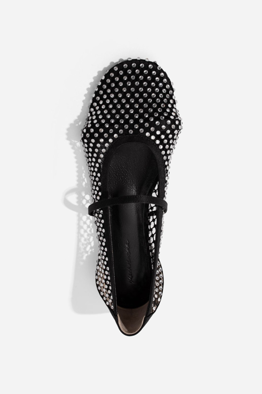 Чорні балетки Jerry Balerina Kachorovska