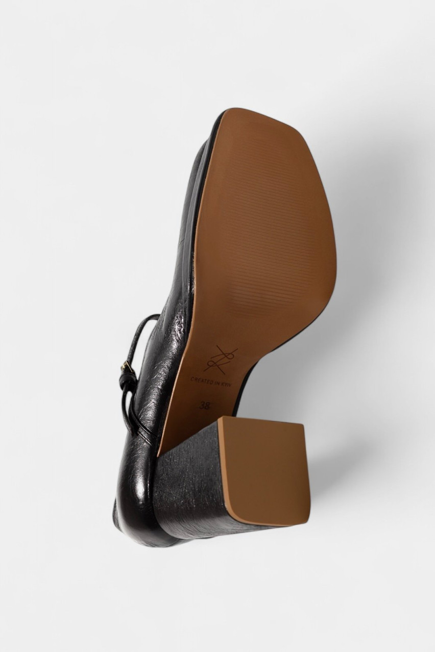 Черные туфли Jane P8693002 Kachorovska