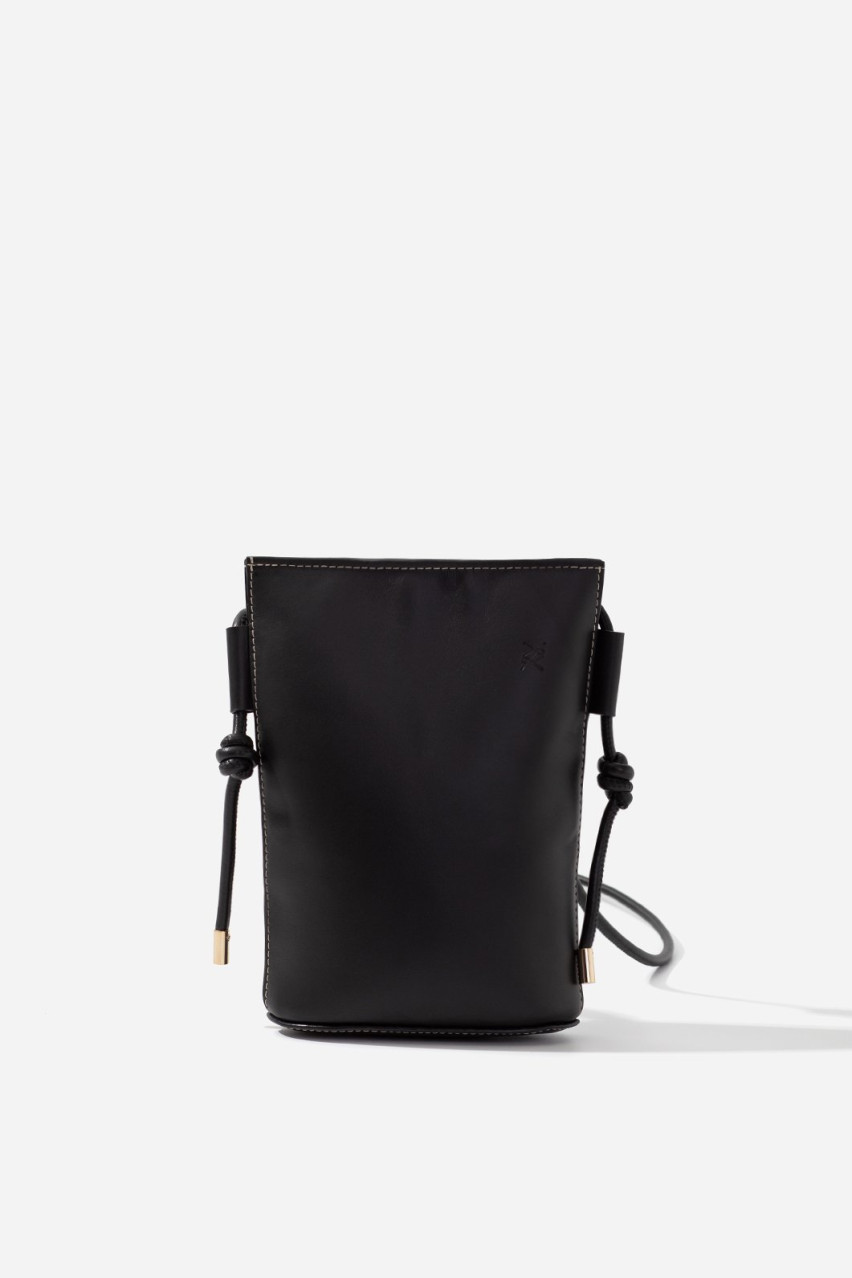 Чёрная сумка Pocket Kachorovska