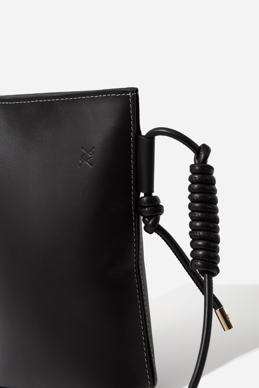 Чёрная сумка Pocket Kachorovska