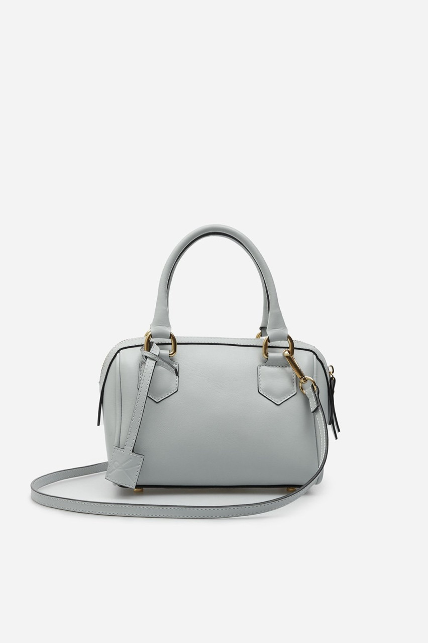 Блакитно-сіра сумка Drew Kachorovska