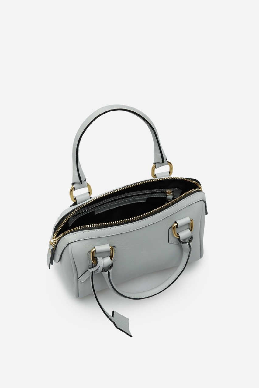 Блакитно-сіра сумка Drew Kachorovska