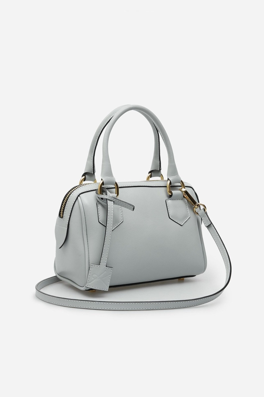 Блакитно-сіра сумка Drew Kachorovska