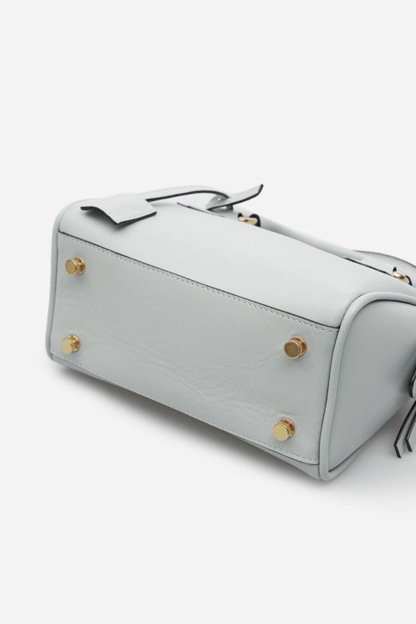 Блакитно-сіра сумка Drew Kachorovska