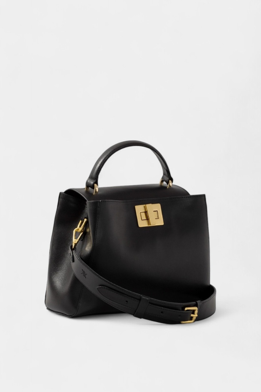 Чёрная сумка Erna Soft New Kachorovska