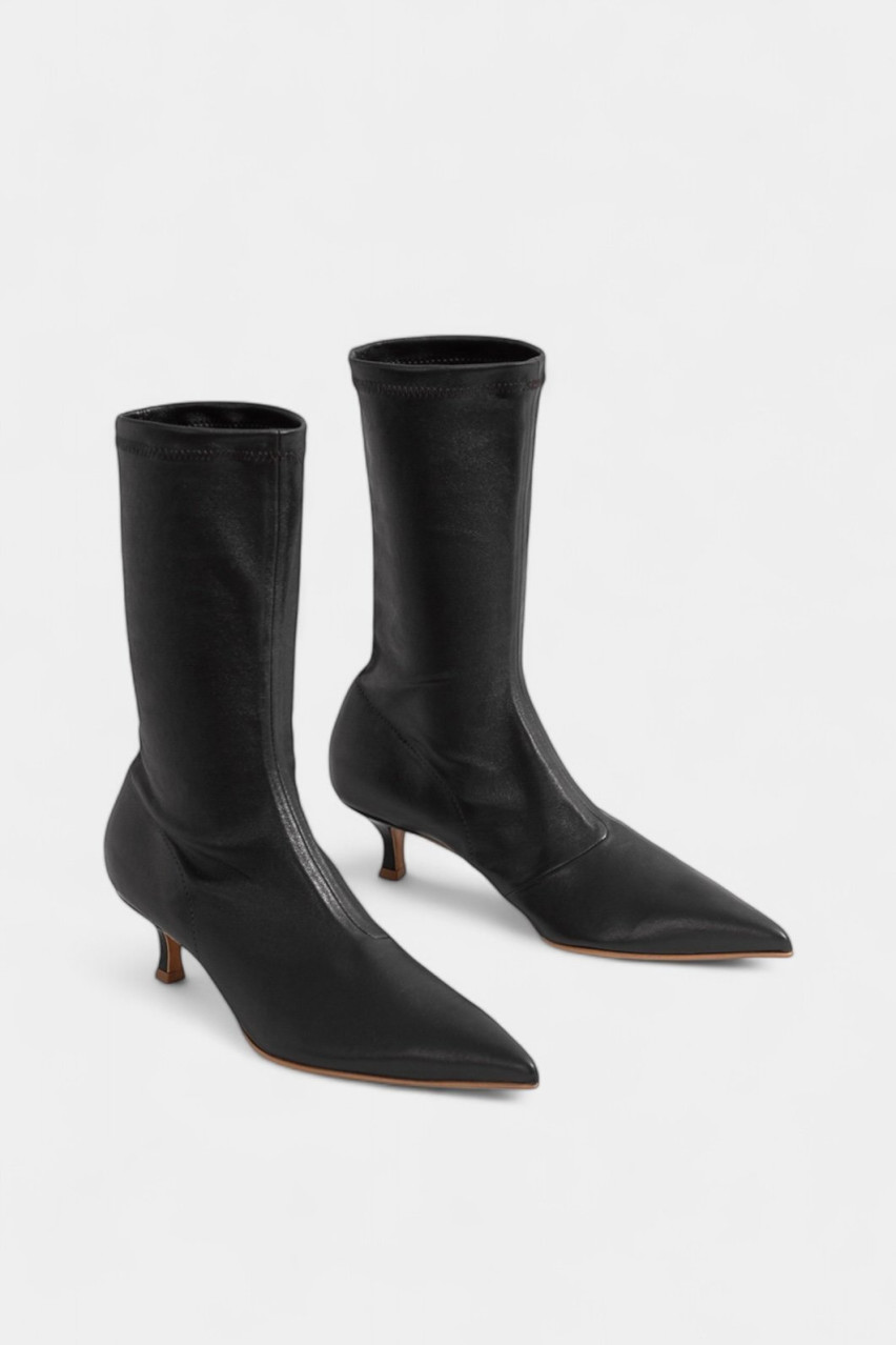 Черные ботильоны Mia BO9212002 Kachorovska