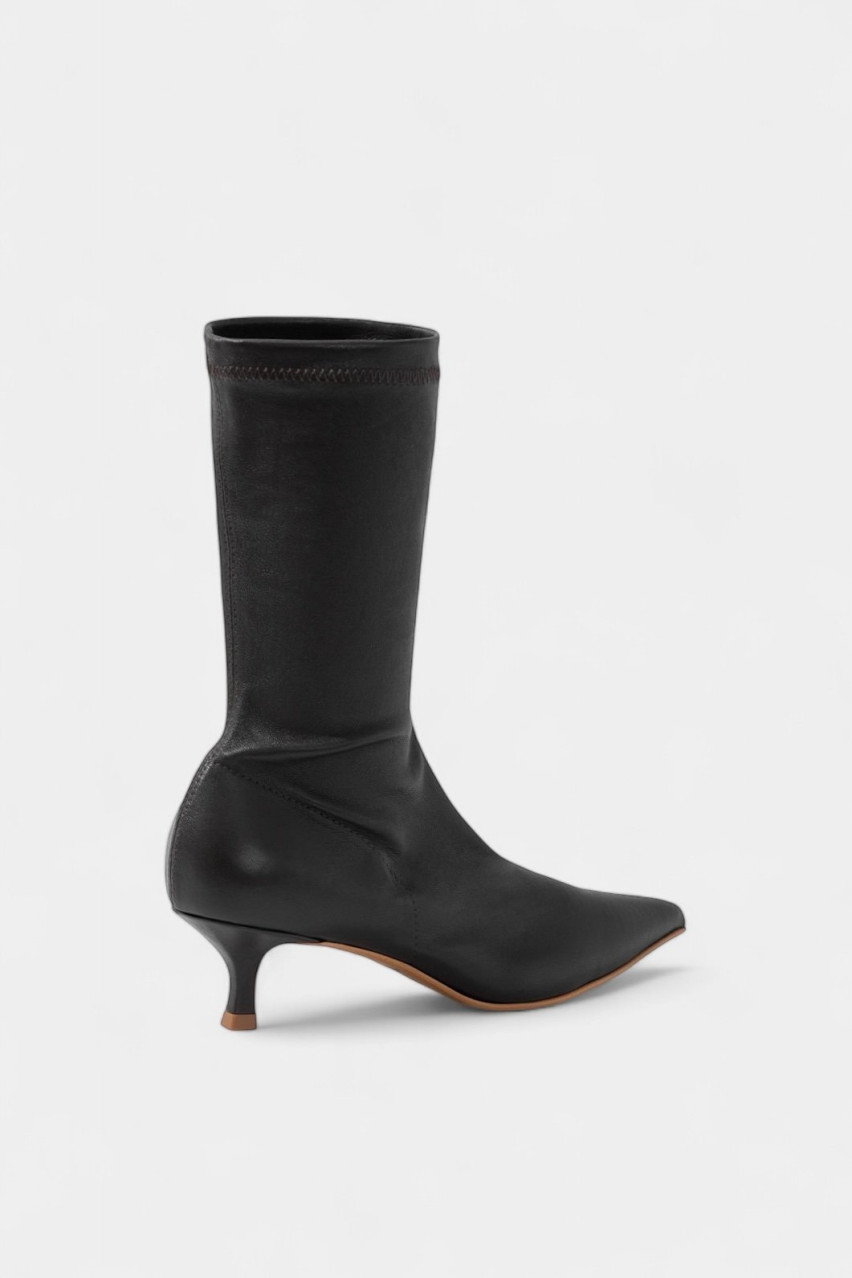 Черные ботильоны Mia BO9212002 Kachorovska