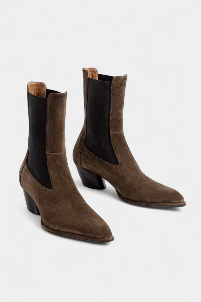 Коричневые челси Ricardo BO2244312002 Kachorovska (замша)