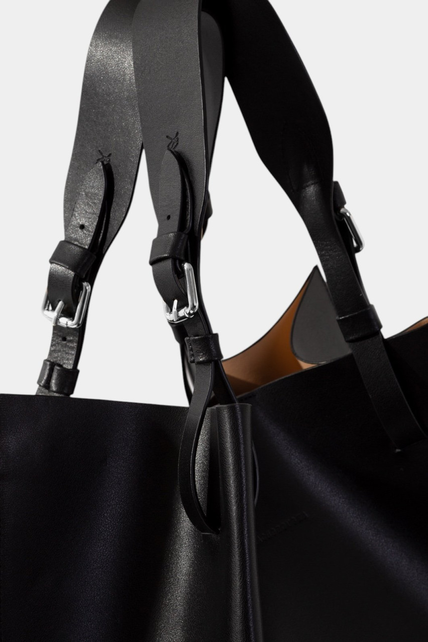 Черный шопер R-bag Kachorovska (серебряная фурнитура)