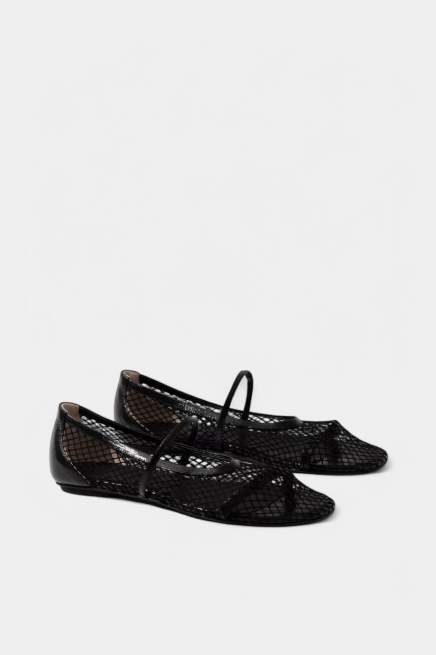 Черные балетки Jerry Balerina BF3806011 Т0282 Kachorovska