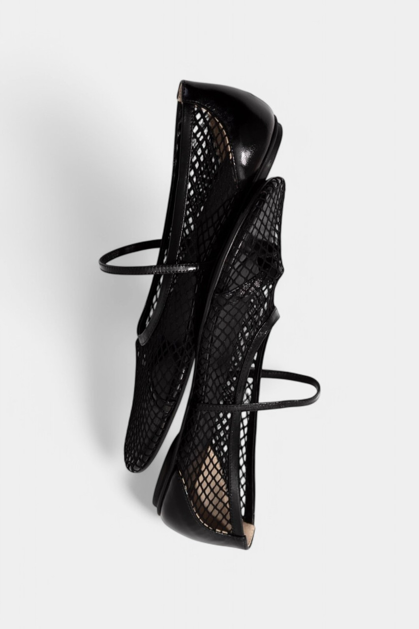 Черные балетки Jerry Balerina BF3806011 Т0282 Kachorovska