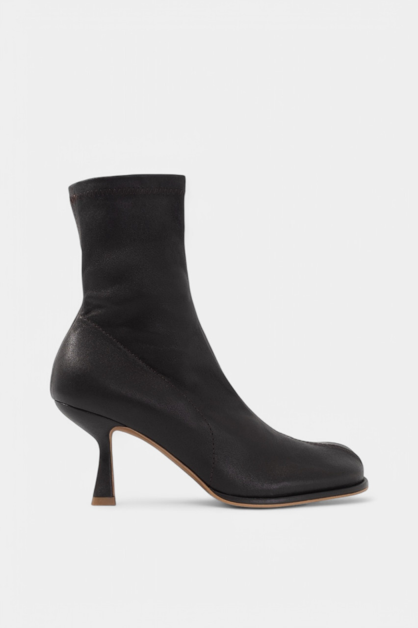 Темно-коричневые ботильоны Blanca BO7249001 L9922 Kachorovska