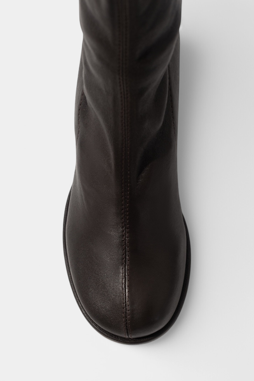 Темно-коричневые ботильоны Blanca BO7249001 L9922 Kachorovska