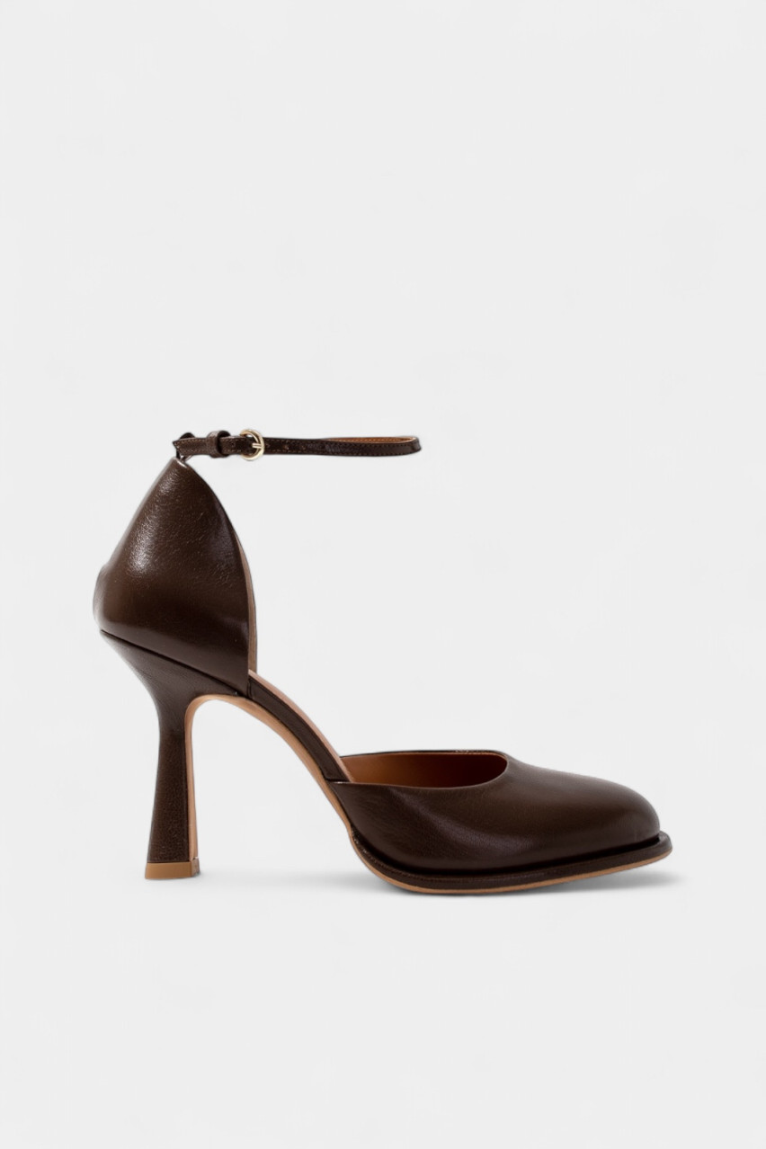 Темно-коричневые туфли Amanda Р6168006 L0048 Kachorovska