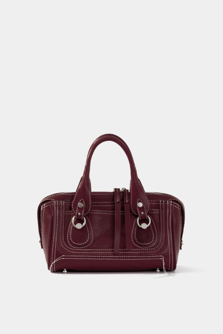 Бордовая сумка Donna Mini