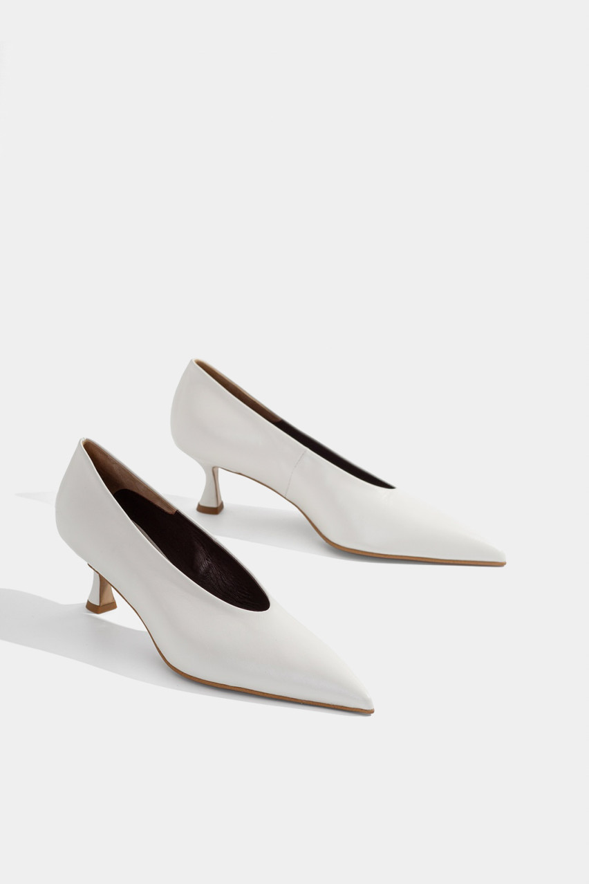 Белые туфли Nellie P9212012 G0062 Kachorovska