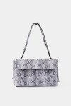 Чорно-біла сумка Rebecca Grande з принтом