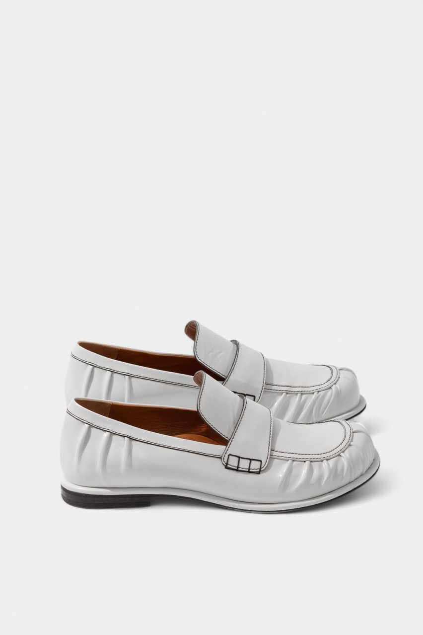 Білі лофери Seleste Kachorovska