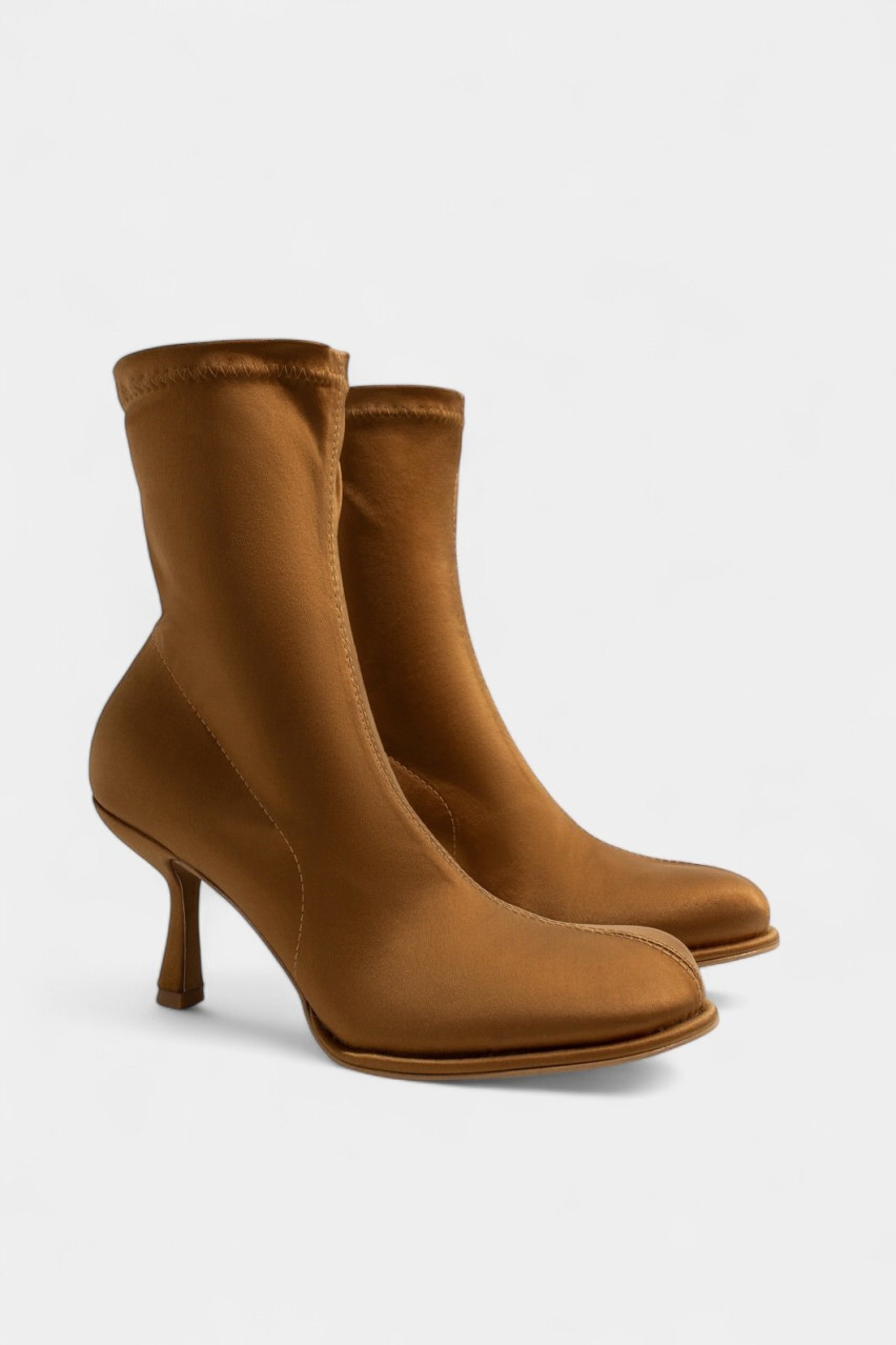 Коричневые ботильоны Blanca Kachorovska