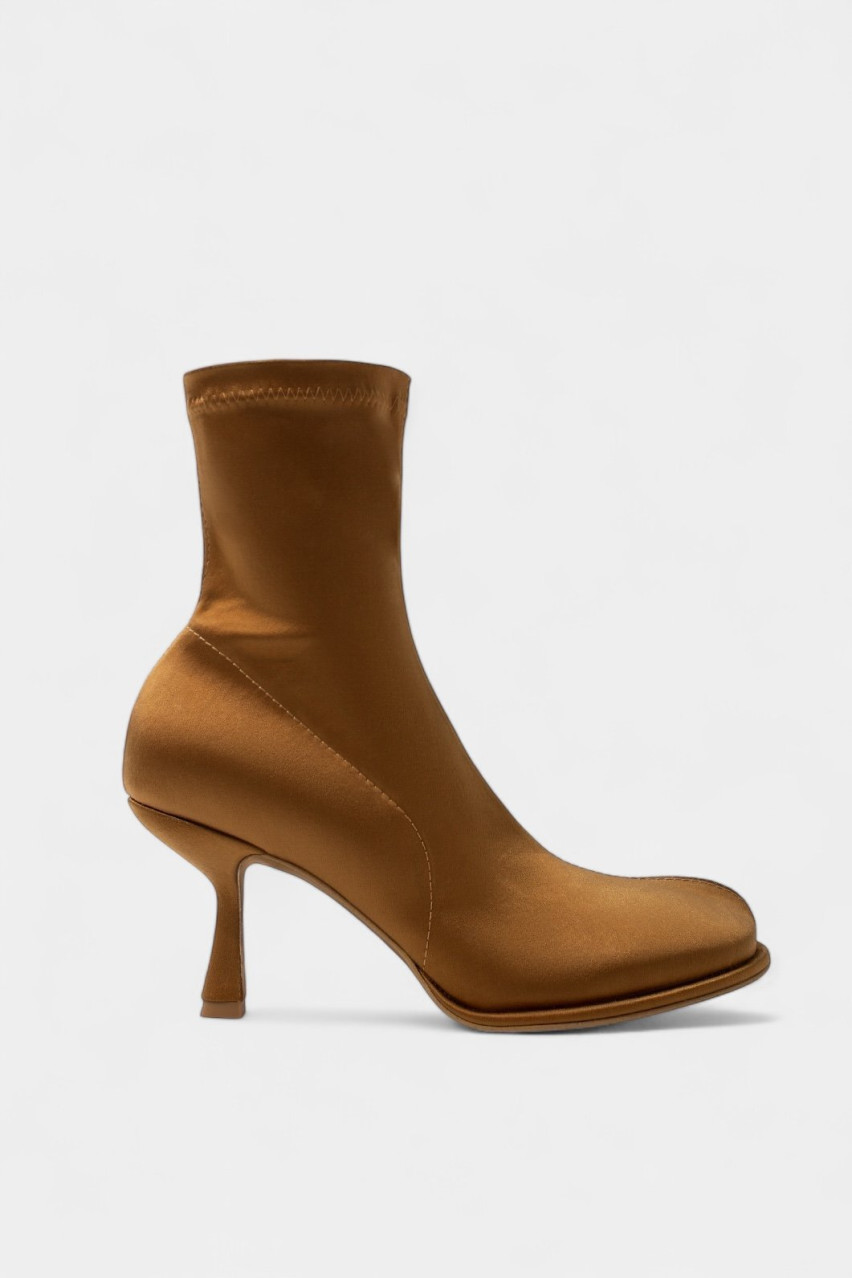 Коричневые ботильоны Blanca Kachorovska