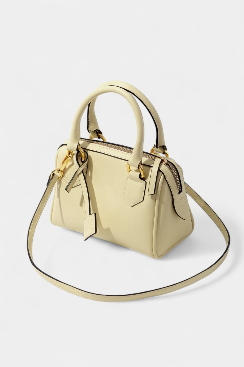 Бежевая сумка Drew Kachorovska