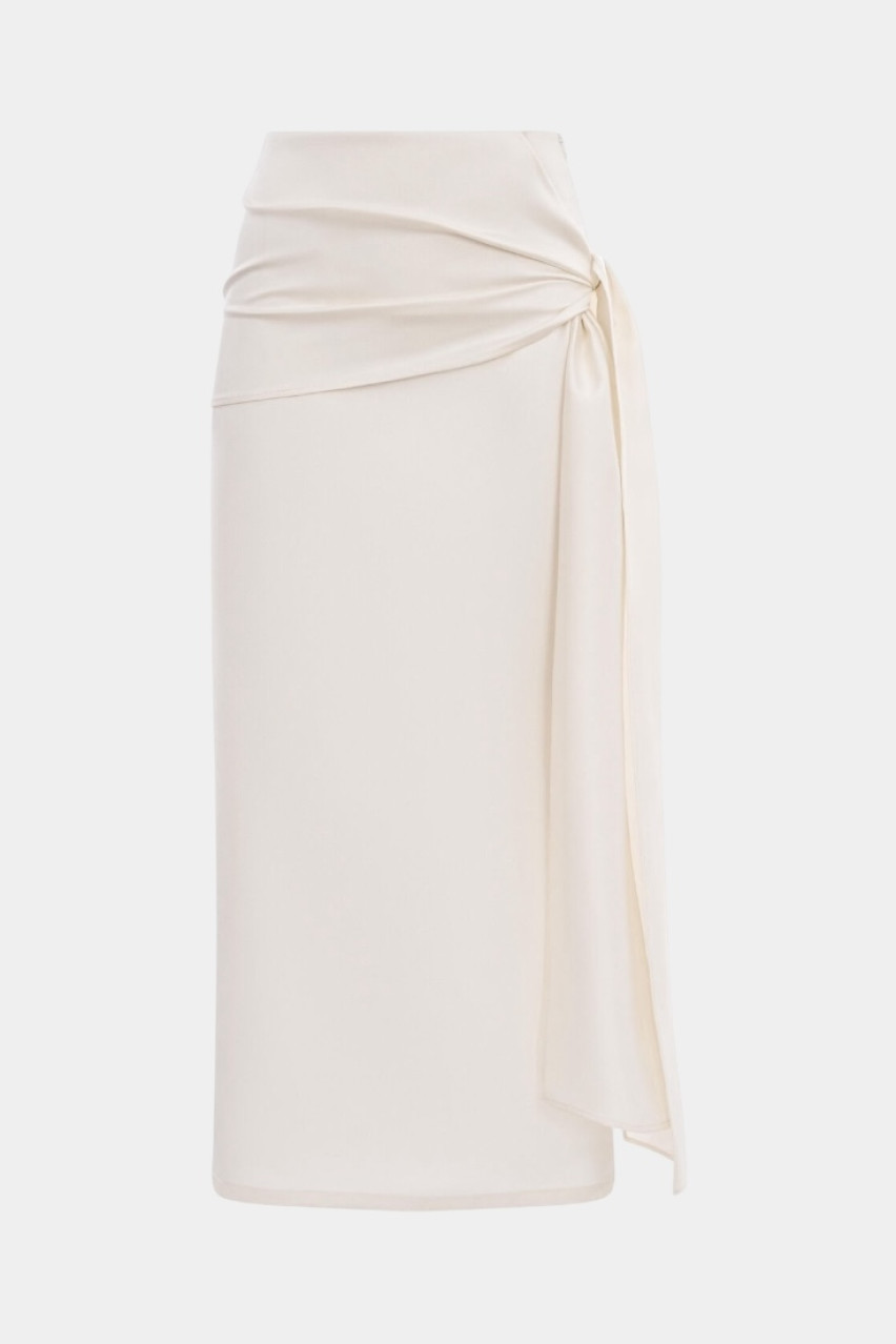 Молочная юбка с завязками 6426482 KateLab