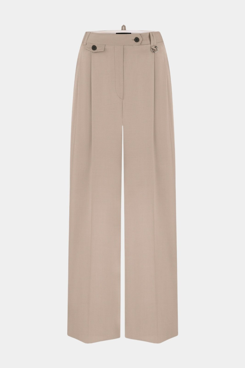 Бежевые брюки BSS240001 Katerina Kvit