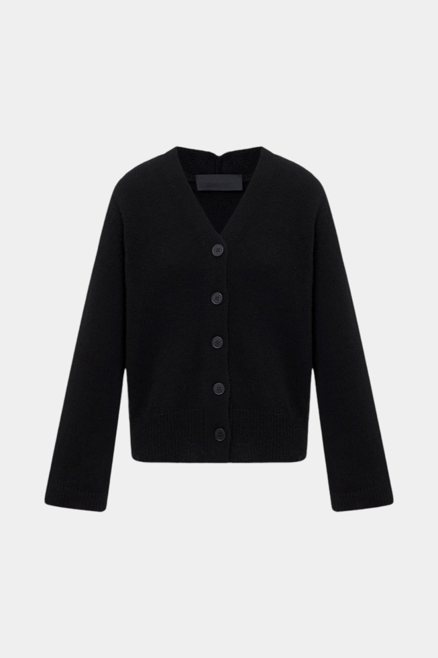 Черный кардиган GAW242504 KATERINA KVIT