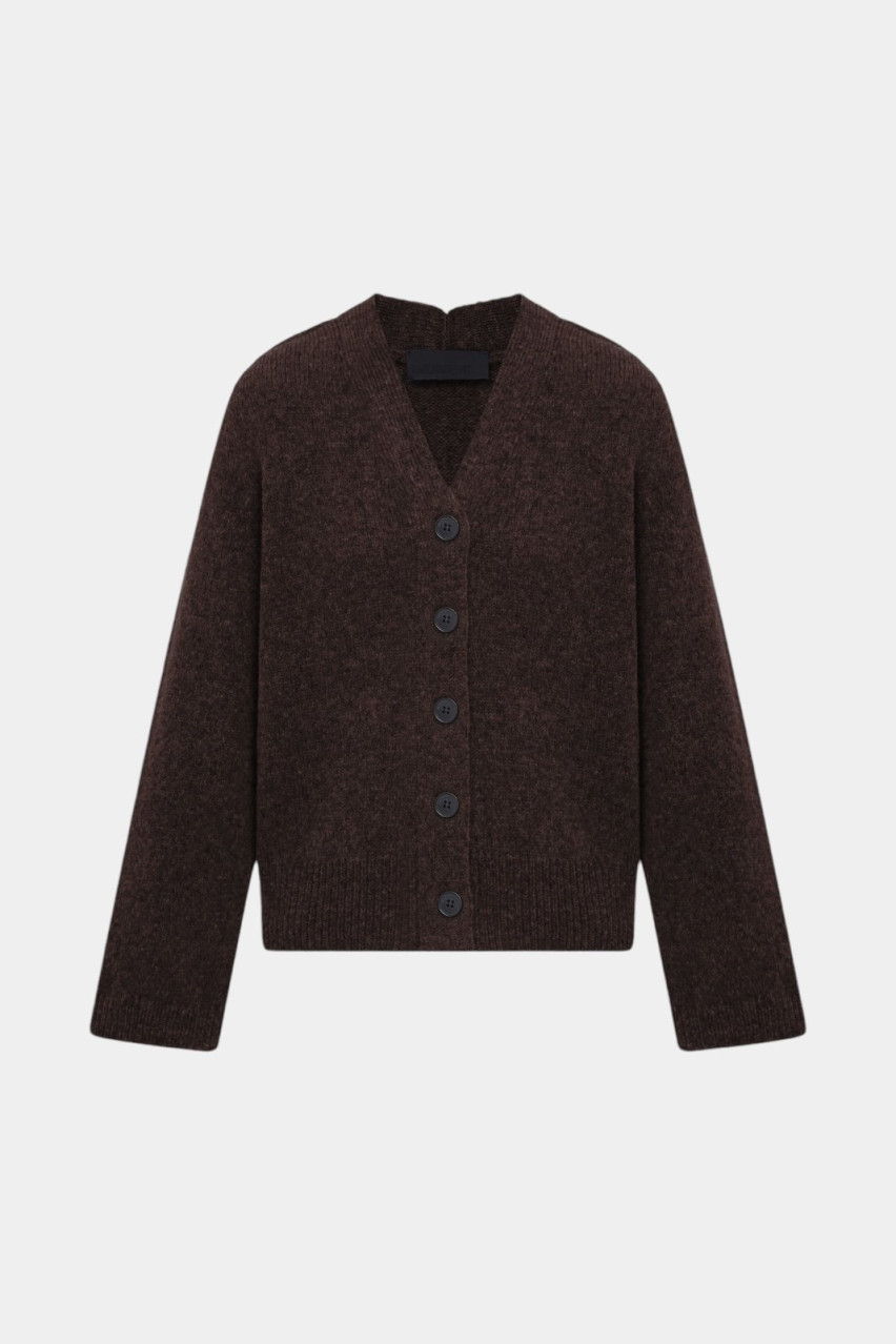 Темно-коричневый кардиган GAW242504 KATERINA KVIT