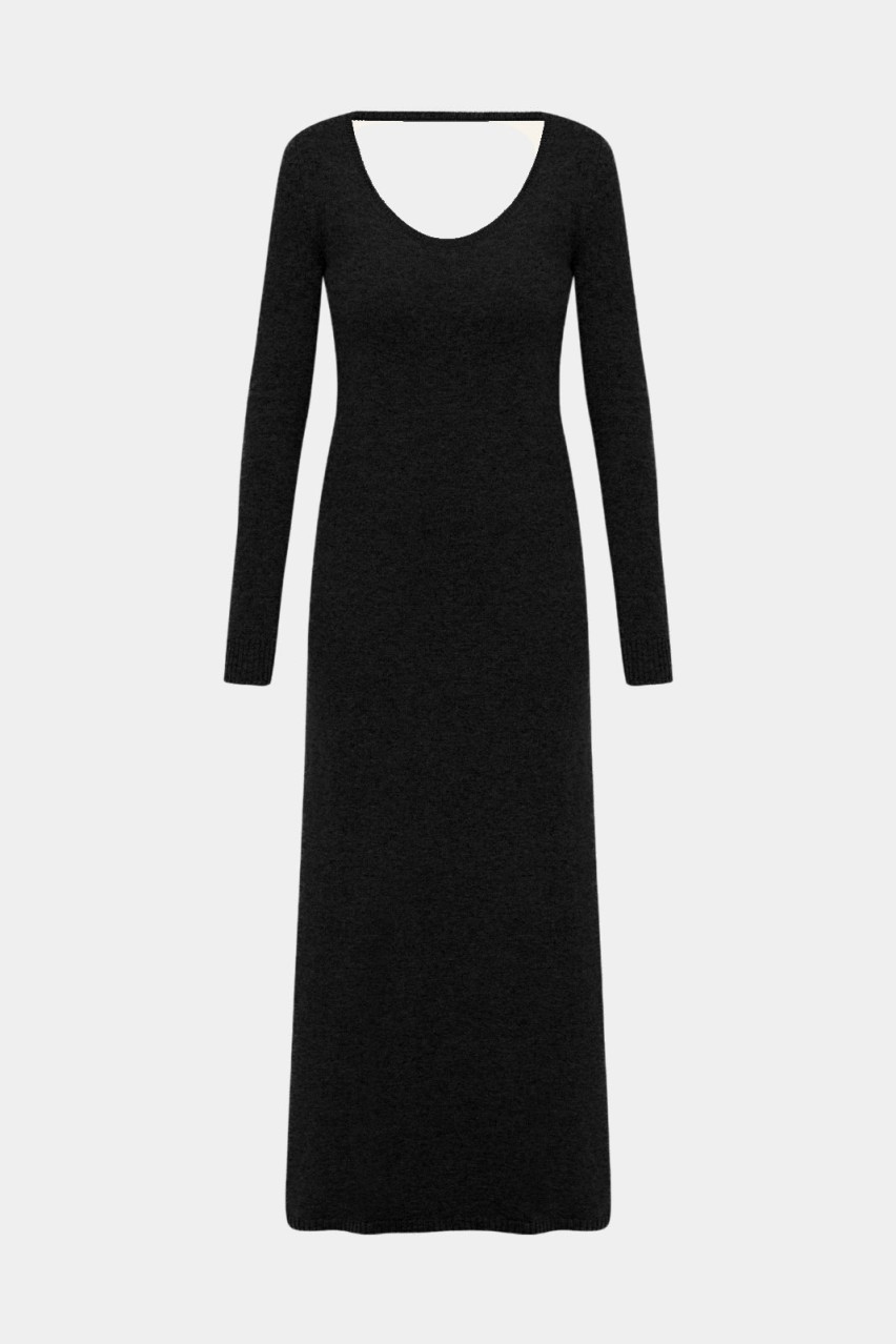 Черное платье PAW242504 KATERINA KVIT