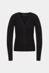 Черный кардиган