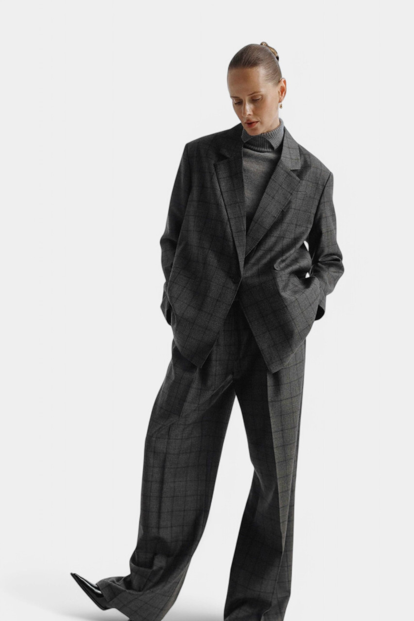 Сірі брюки BAW242501 KATERINA KVIT