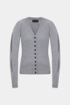 Серый кардиган