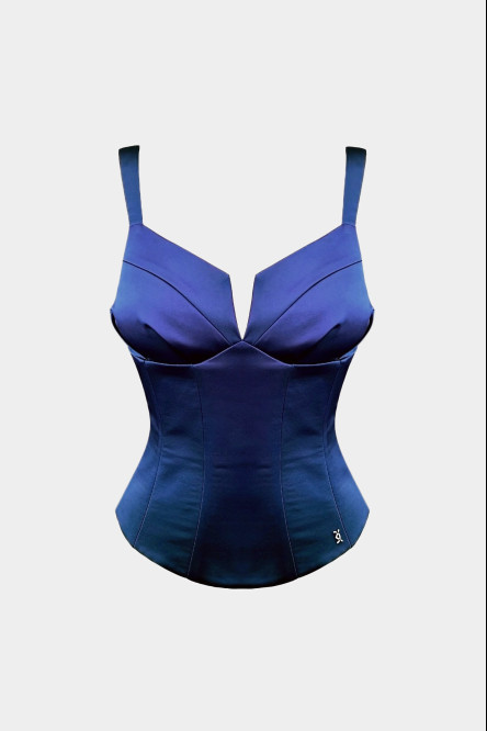 Синій корсет Kovalchak